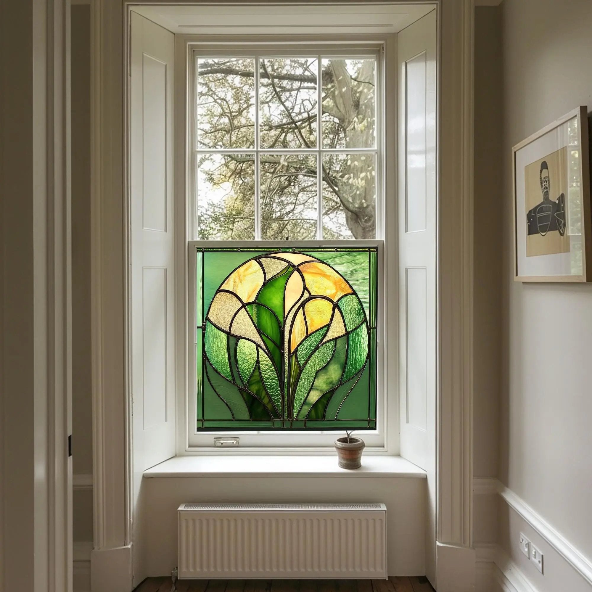 Asti Privacy Stained Glass Window Film Creative Windows