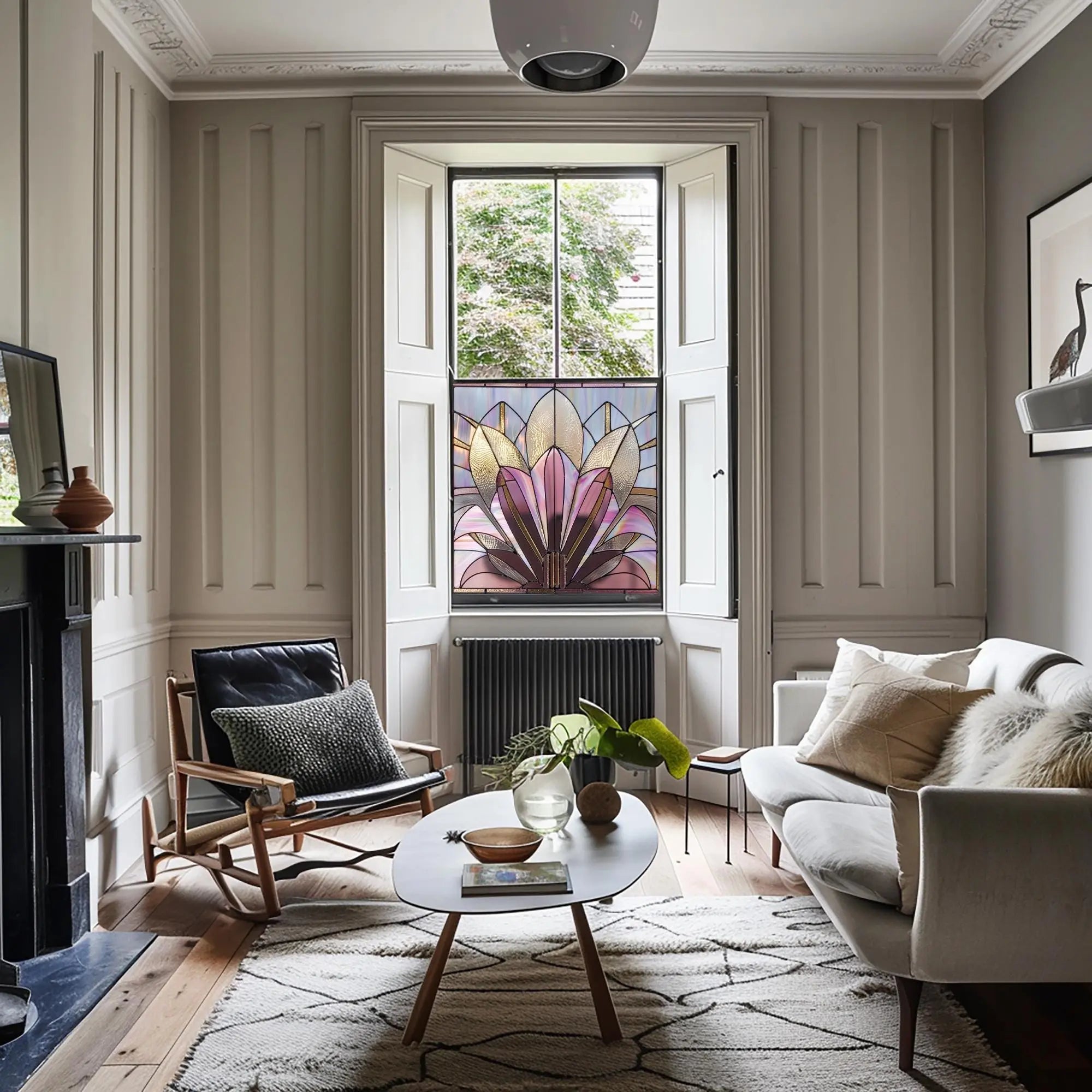 Ragoli Privacy Stained Glass Window Film Creative Windows