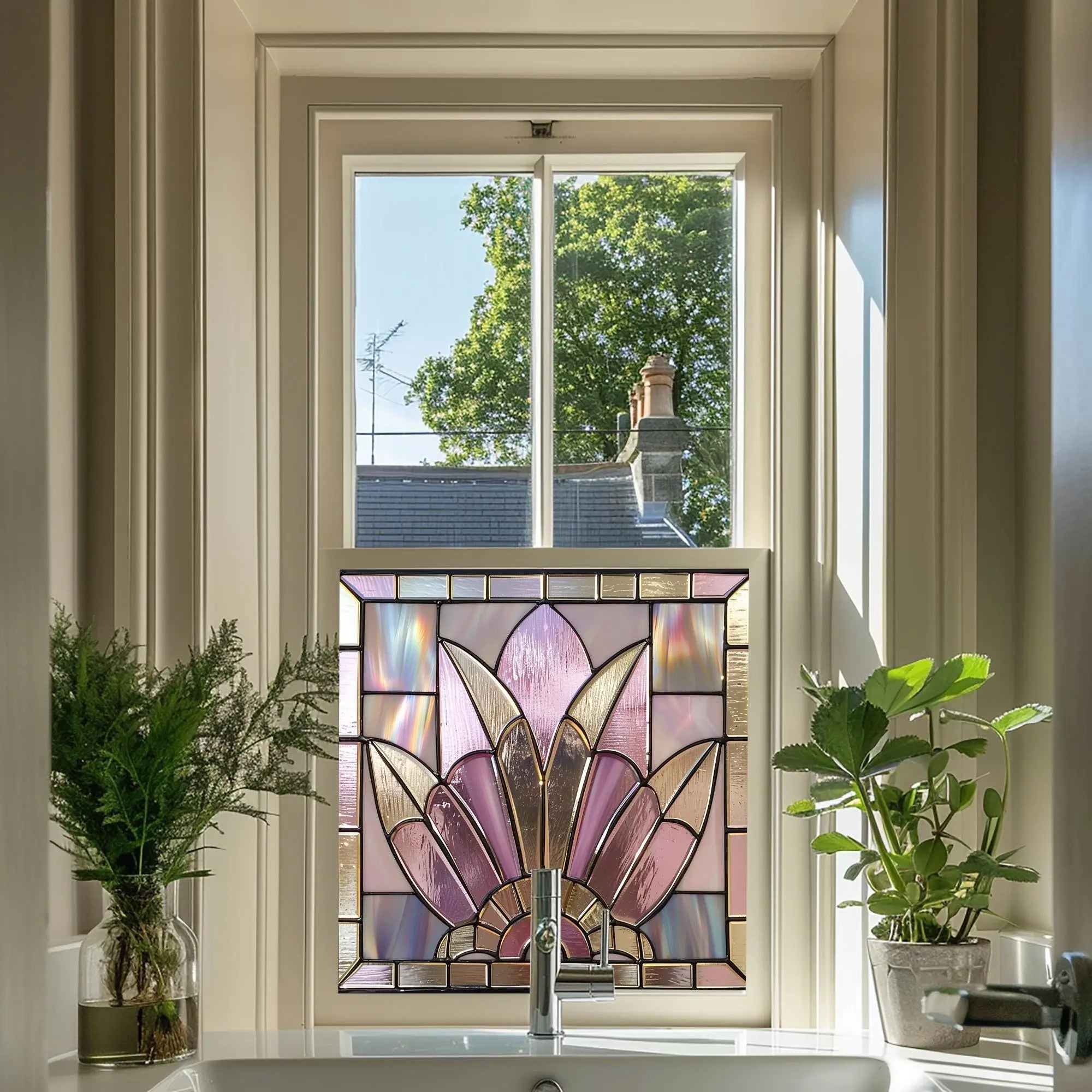 Lustra Stained Glass Privacy Window Film Creative Windows