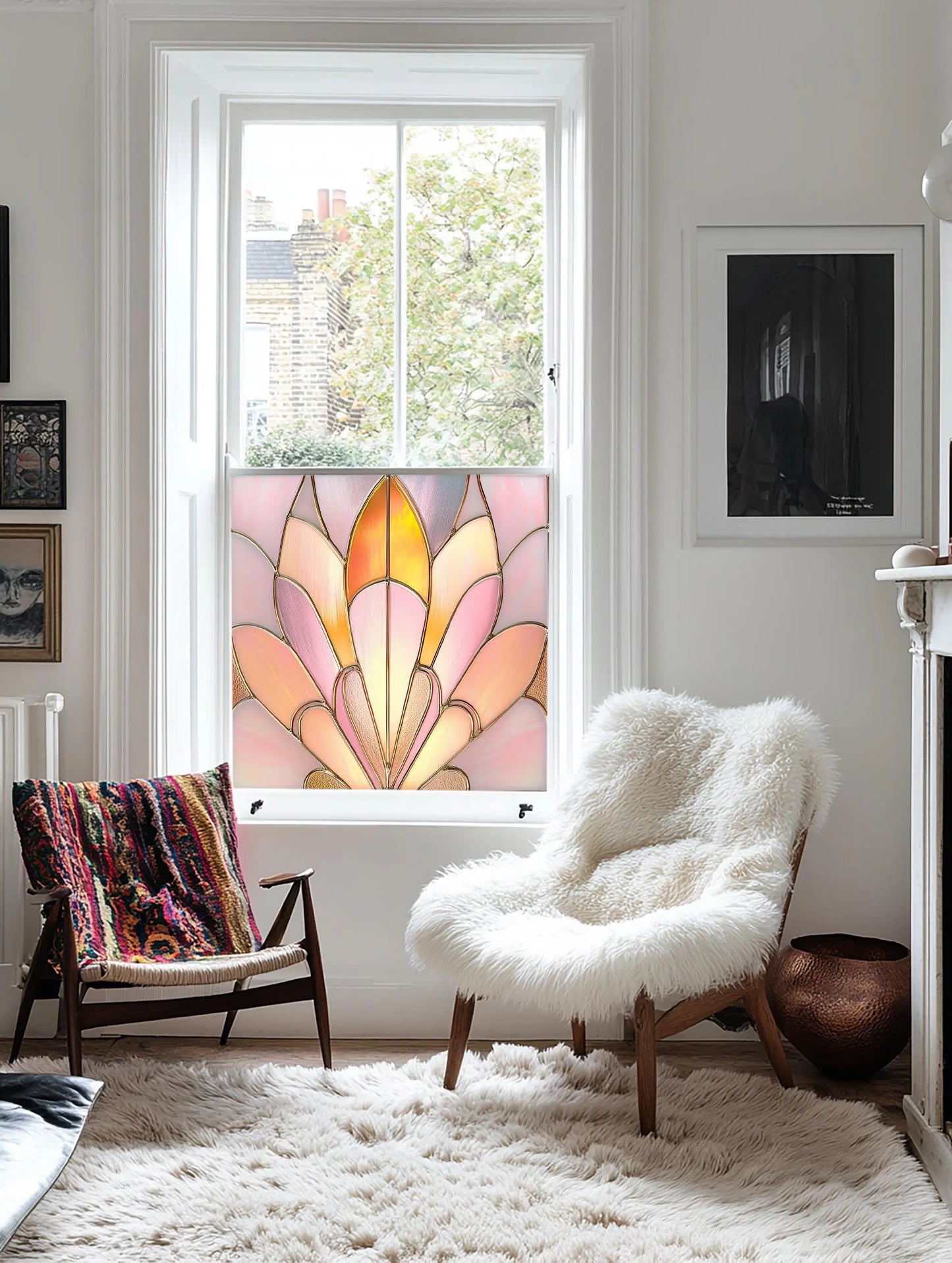 Sulzano Stained Glass Window Film Creative Windows