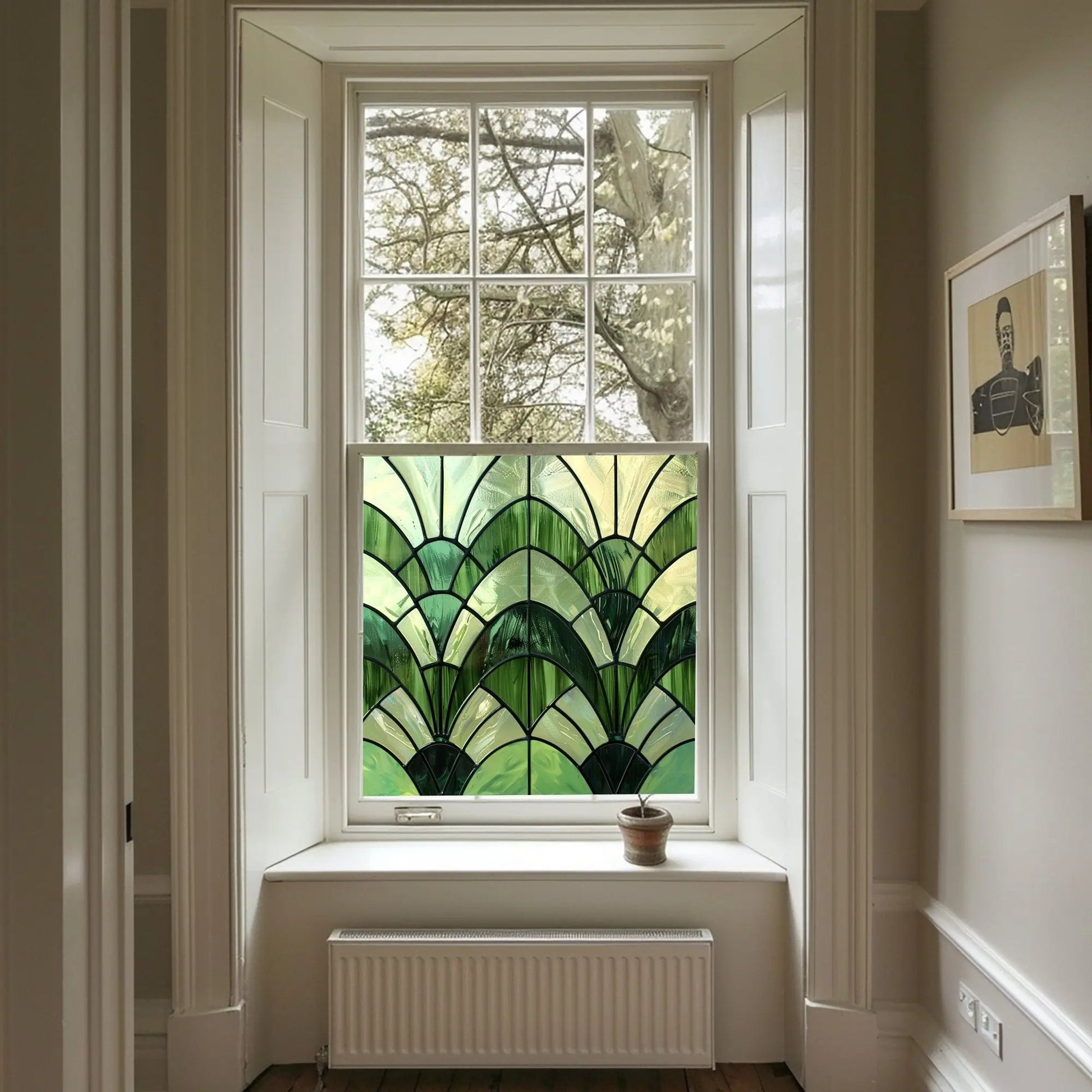 Algua Stained Glass Privacy Window Film Creative Windows