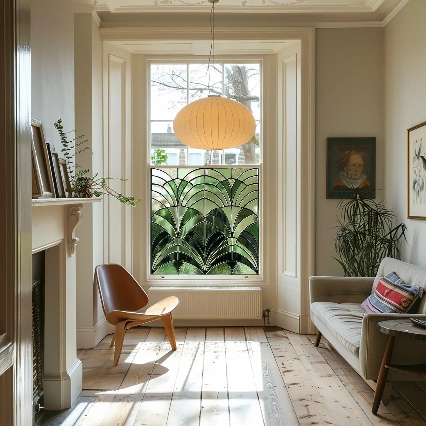 Ayas Stained Glass Privacy Window Film: Enhance Your Space Creative Windows
