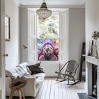 Villacidro Stained Glass Privacy Window Film Creative Windows