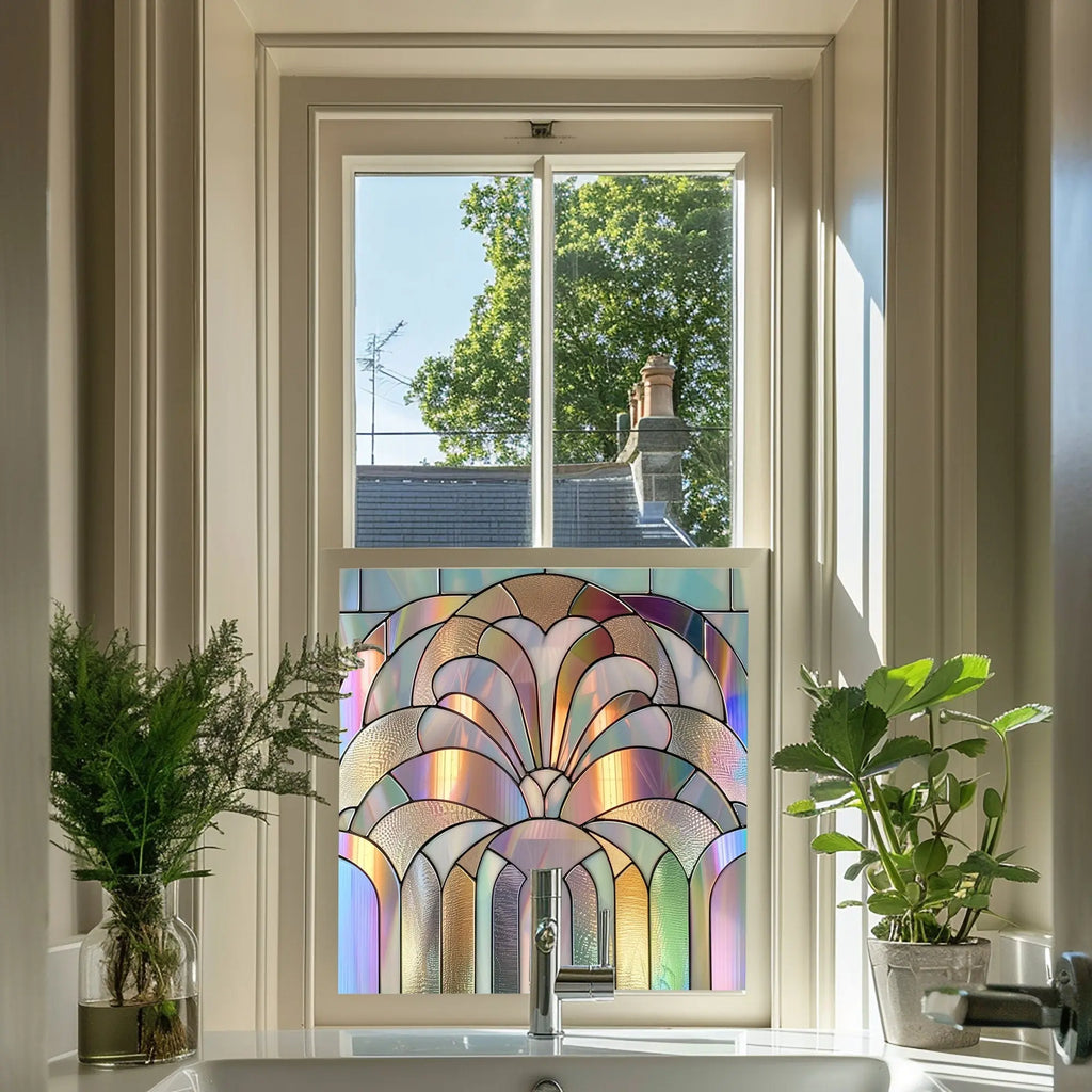 Valbrona Privacy Stained Glass Window Film Creative Windows