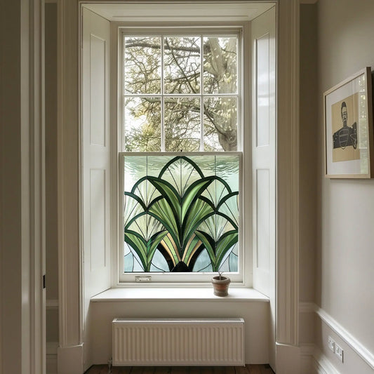 Villimpenta Privacy Stained Glass Window Film Creative Windows