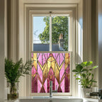 Palma Stained Glass Window Film For Privacy Creative Windows