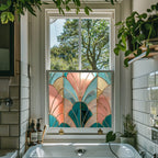 Veglie Stained Glass Privacy Window Film Creative Windows