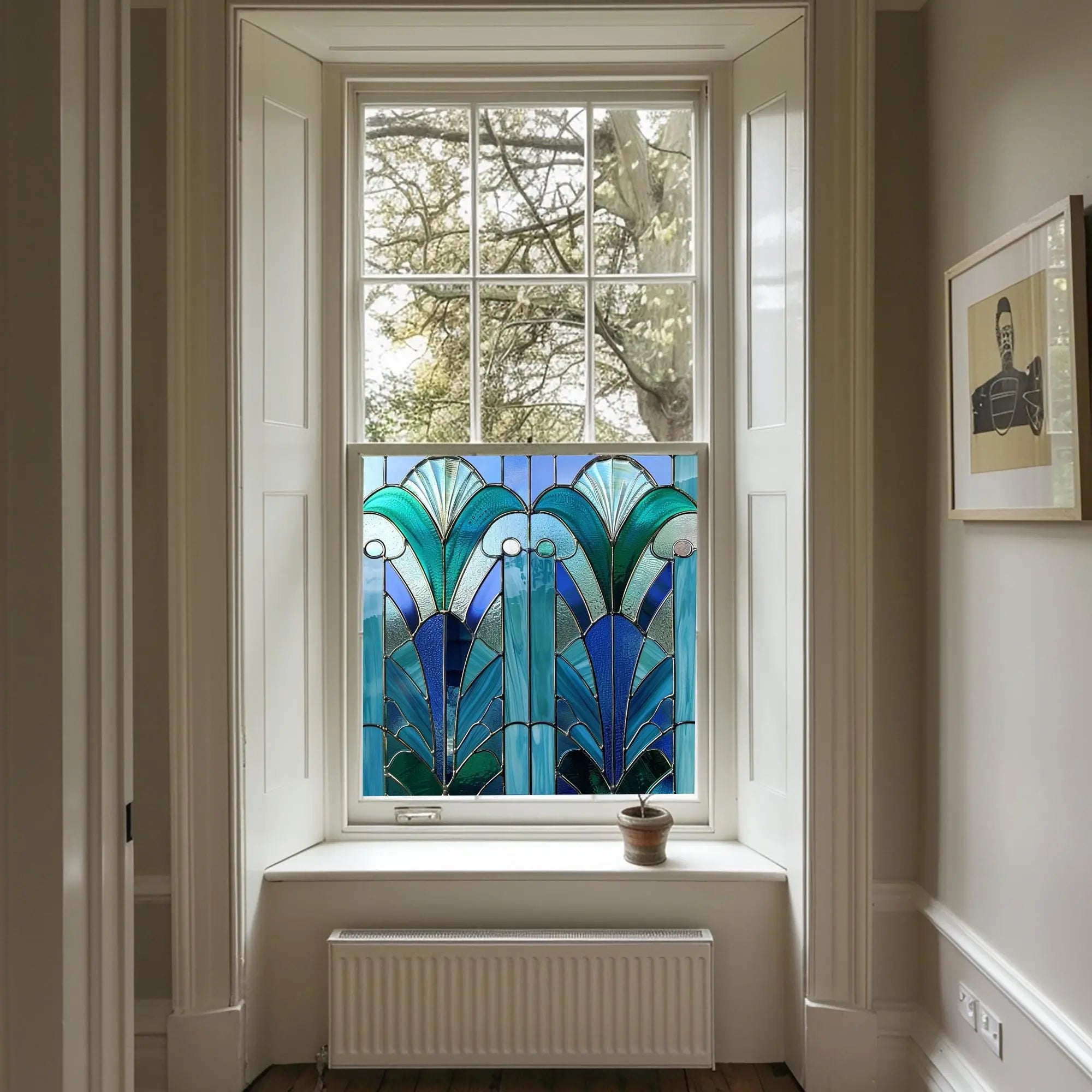 Proveis Privacy Stained Glass Window Film Creative Windows