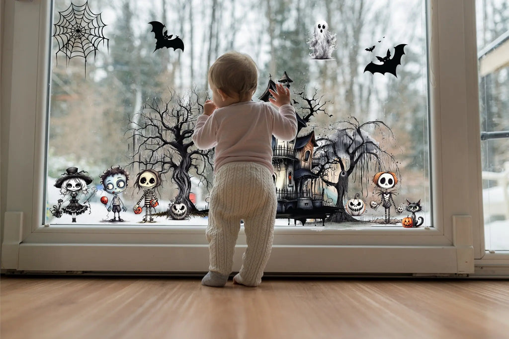 Halloween Window Stickers For Glass