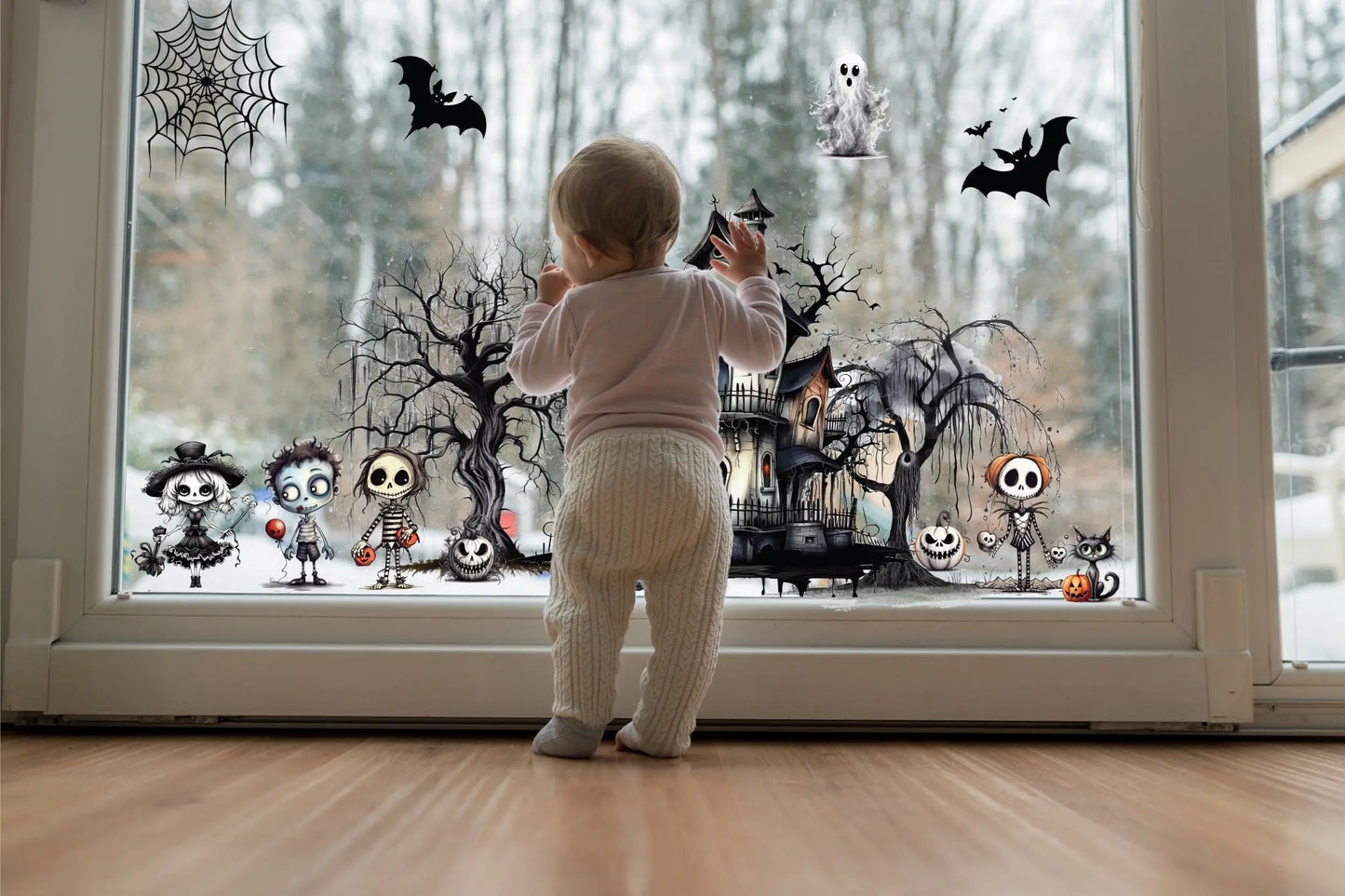 Halloween Window Stickers For Glass