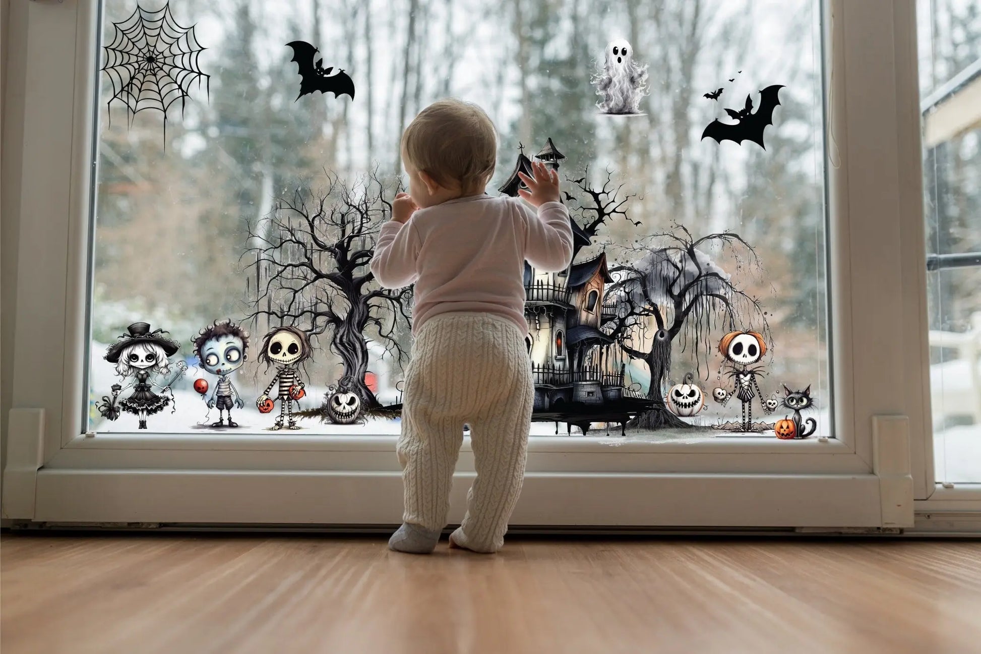 Halloween Window Stickers For Glass