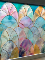 Tolfa Privacy Stained Glass Window Film Creative Windows