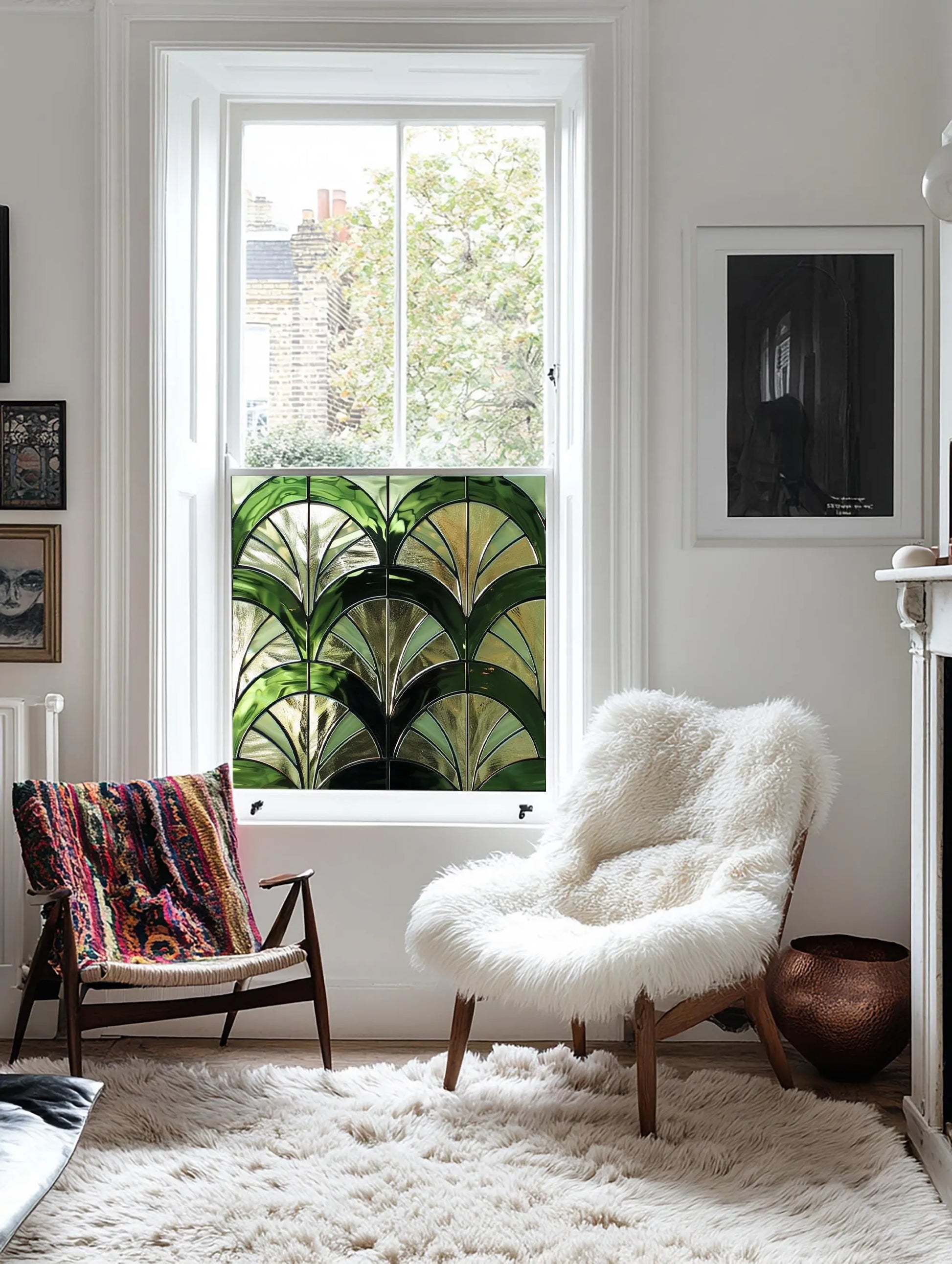 Nove Stained Glass Privacy Window Film Creative Windows