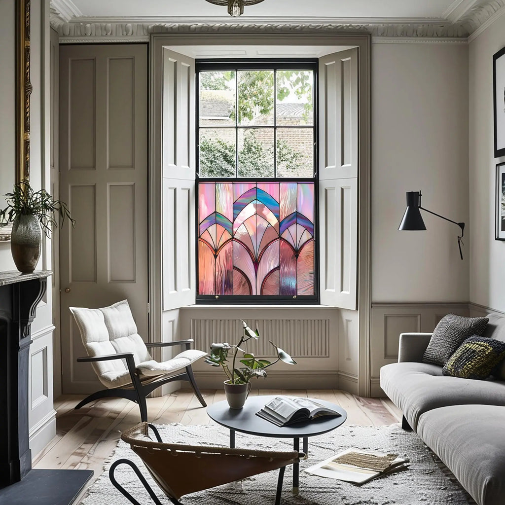 Navelli Stained Glass Privacy Window Film Creative Windows