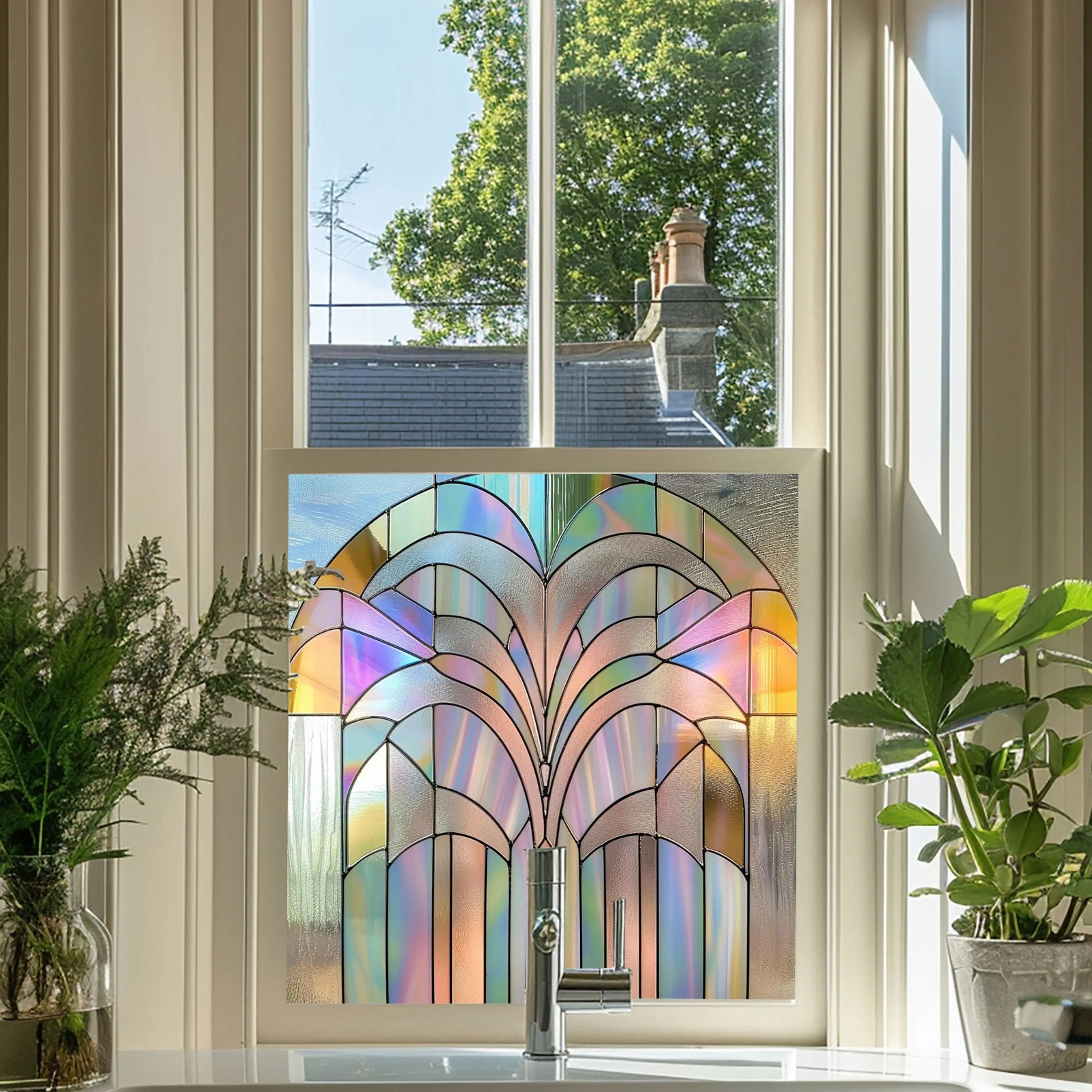 Zungoli Stained Glass Window Film Creative Windows