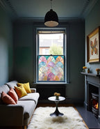 Tolfa Privacy Stained Glass Window Film Creative Windows