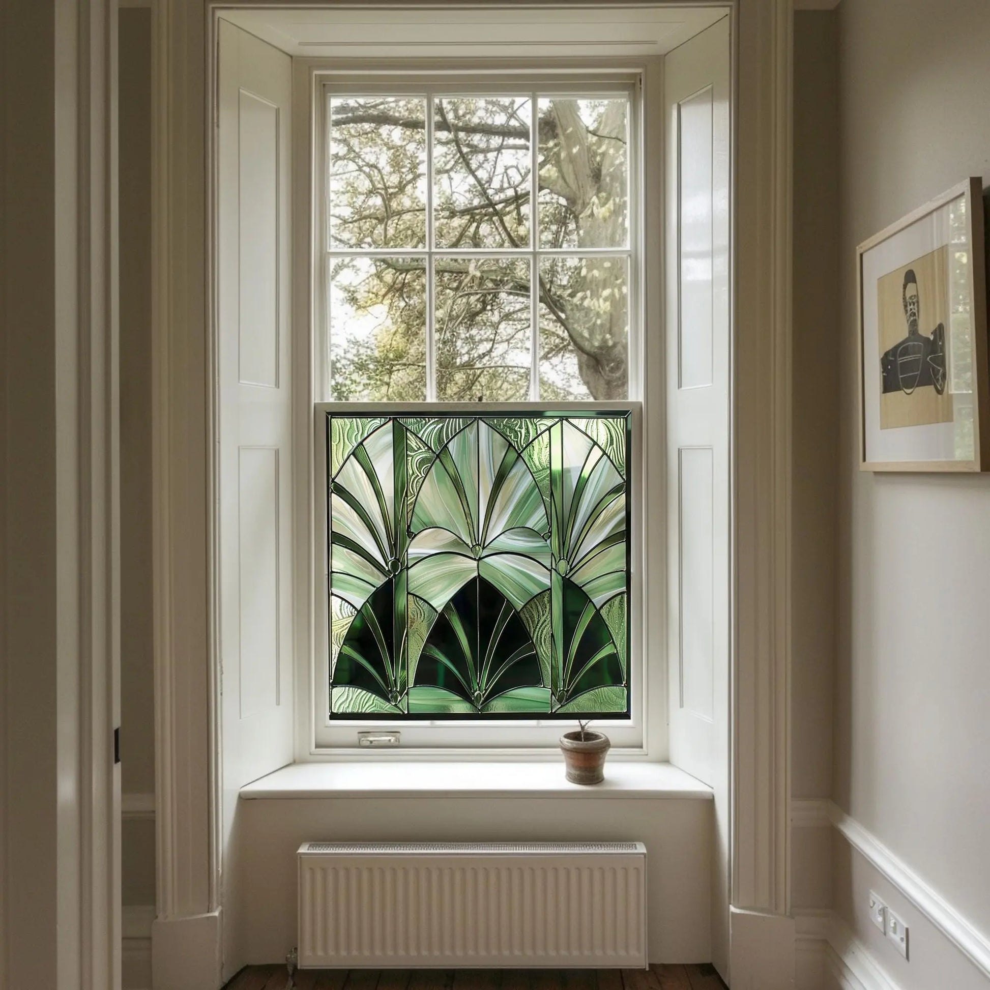 Nespolo Privacy Stained Glass Window Film Creative Windows