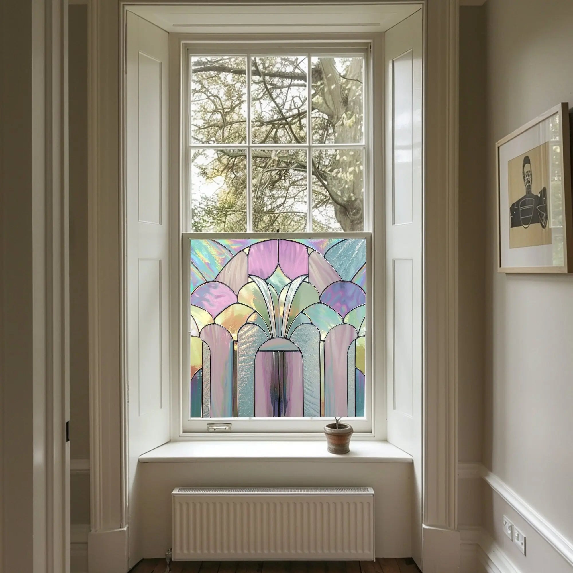 Venosa Privacy Stained Glass Window Film Creative Windows