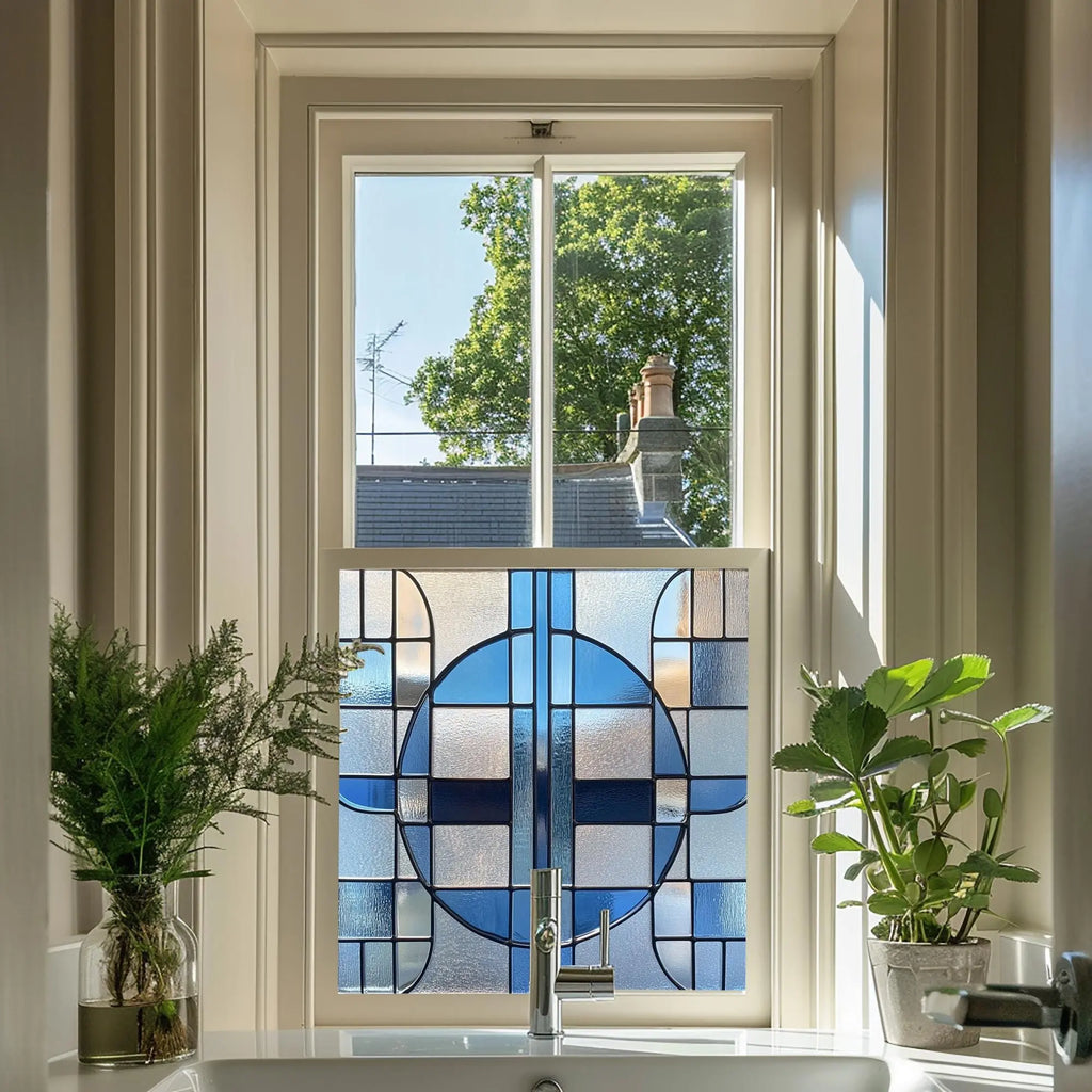 Sefro Stained Glass Privacy Window Film Creative Windows