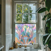 Window Film, Privacy Window Film, Art Deco Window Film, Decorative Window Film, Window, Front Door Window Film, Stained Glass Window Film Creative Windows