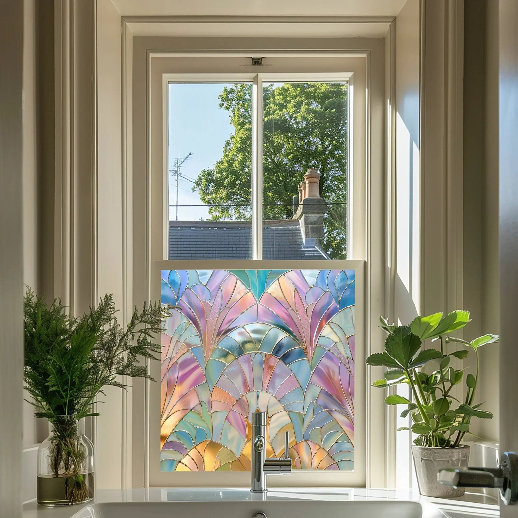 Ussana Stained Glass Window Film Creative Windows
