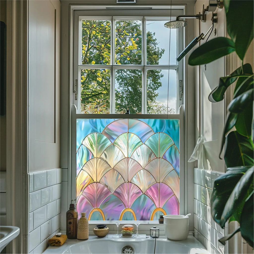 Alessandria Stained Glass Privacy Window Film Creative Windows
