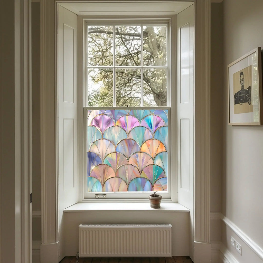Serino Privacy Stained Glass Window Film Creative Windows