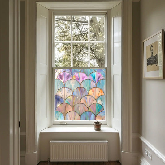 Serino Privacy Stained Glass Window Film Creative Windows