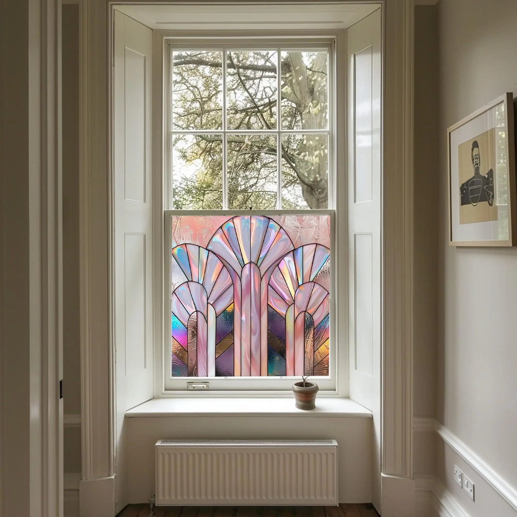 Rio Art Deco Window Film For Glass Creative Windows