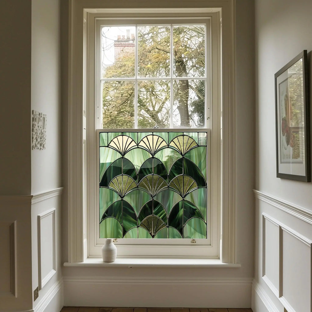 Rogeno Art Deco Privacy Window Film Creative Windows