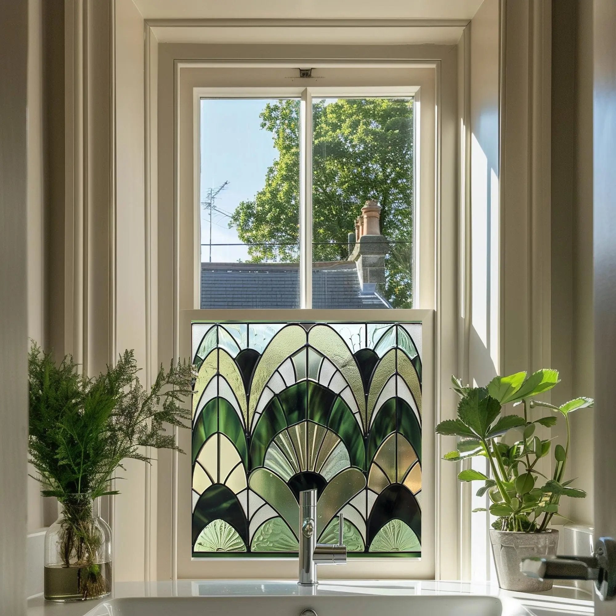 Arcisate Stained Glass Privacy Window Film Creative Windows
