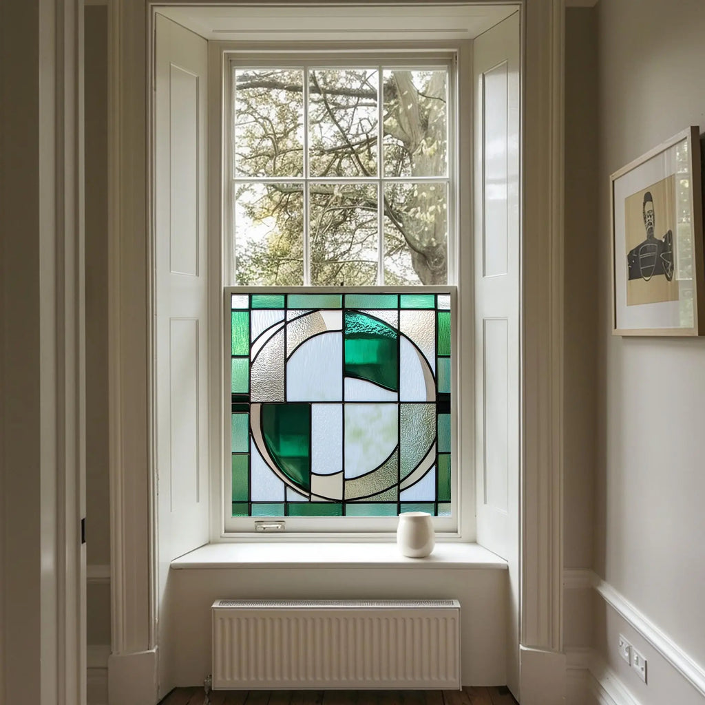 Ivrea Privacy Stained Glass Window Film Creative Windows
