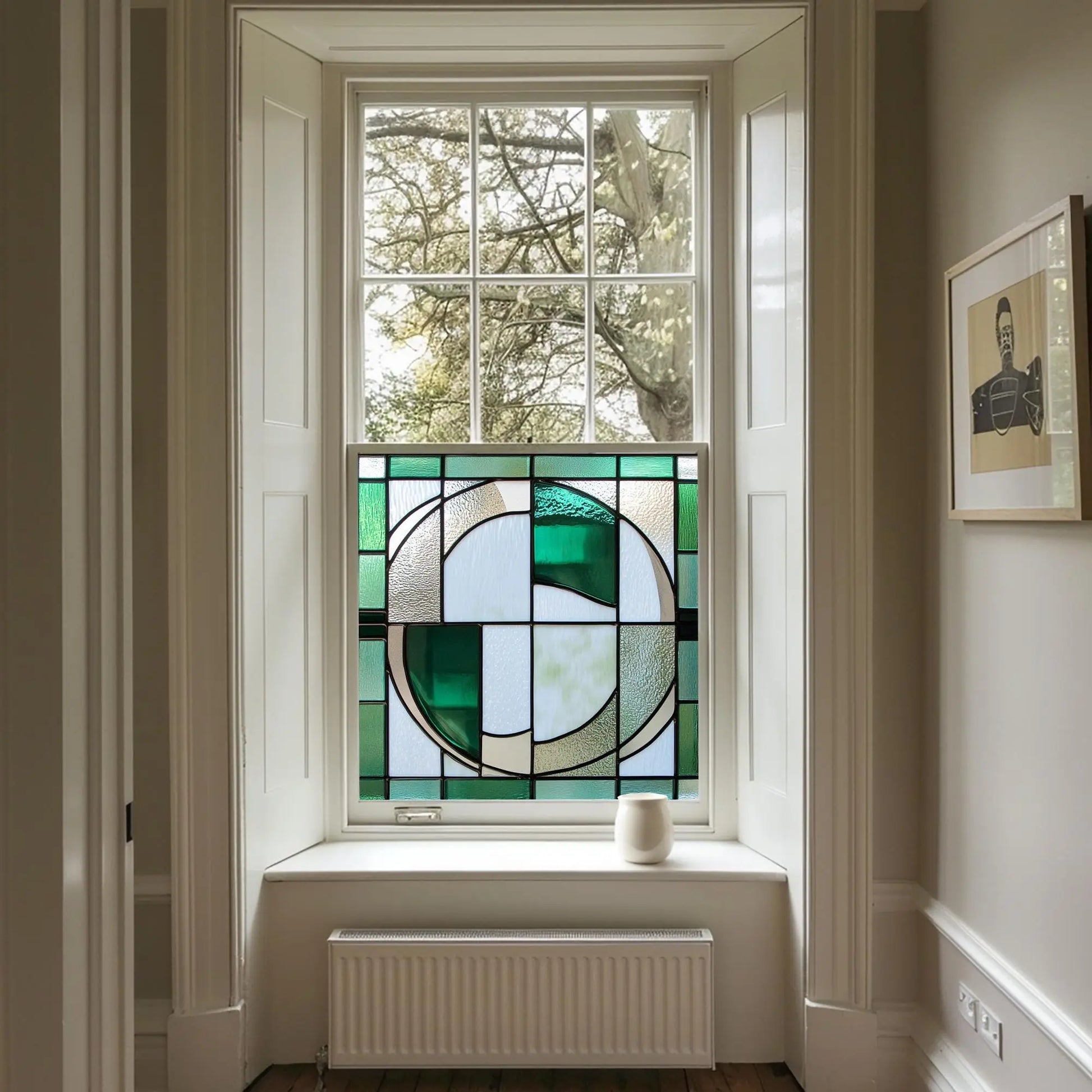 Ivrea Privacy Stained Glass Window Film Creative Windows