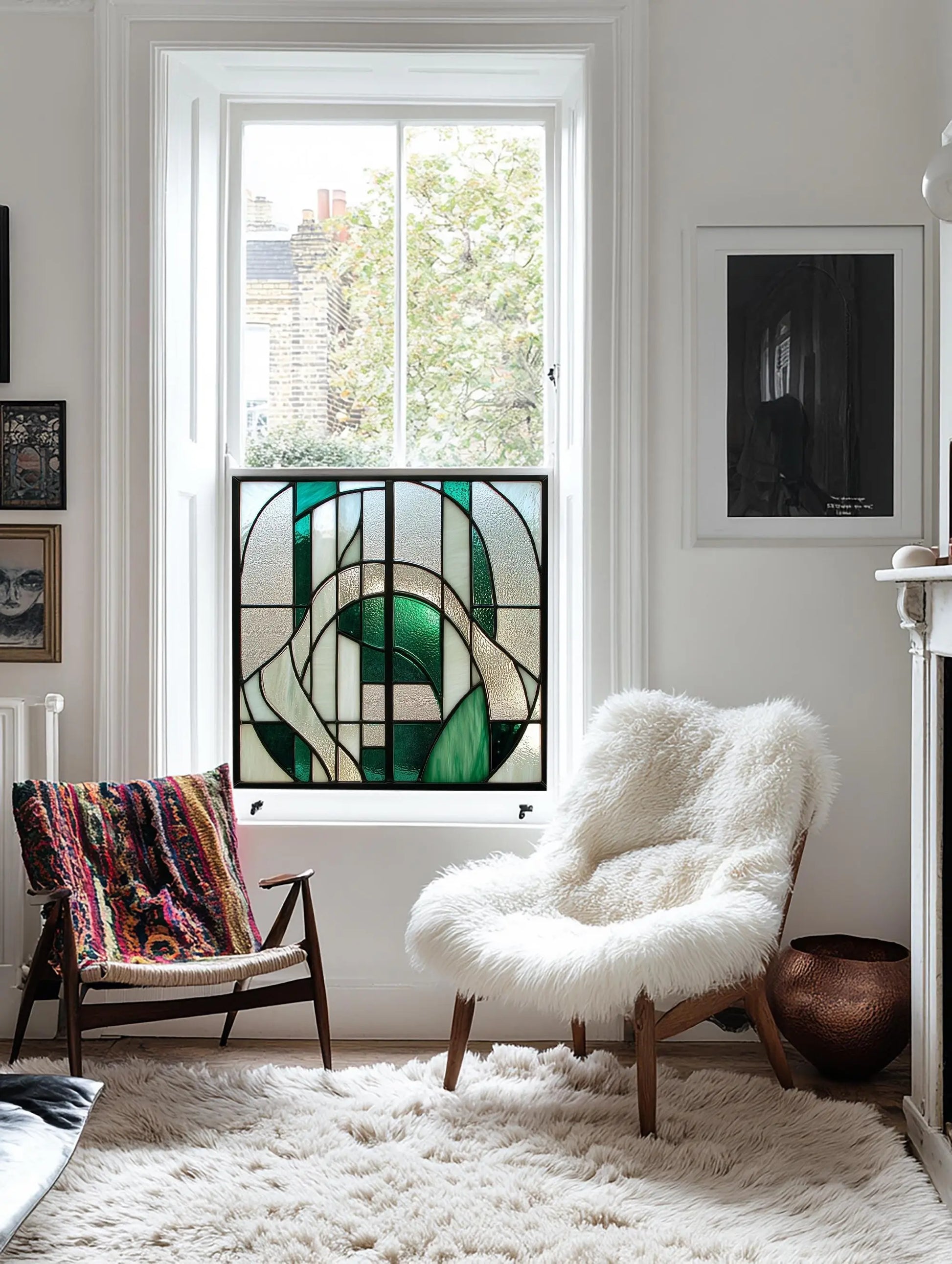 Ispra Stained Glass Window Film Creative Windows