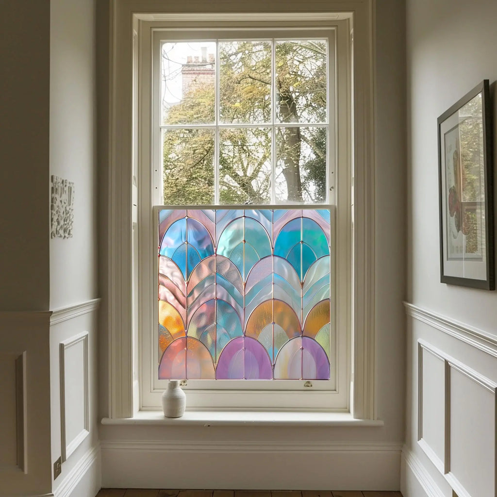 Telde Stained Glass Window Film For Privacy Creative Windows