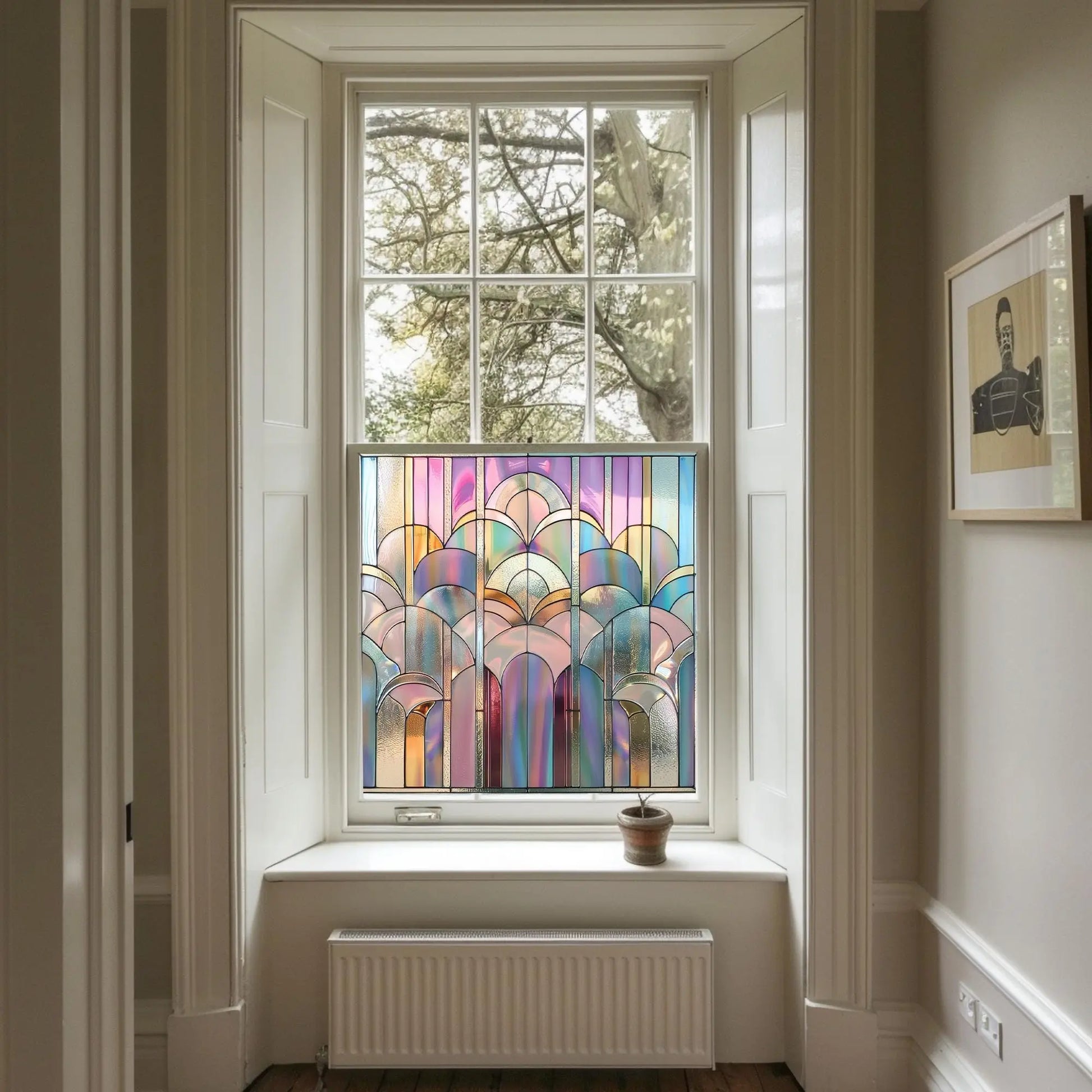 Lallio Stained Glass Window Film Creative Windows
