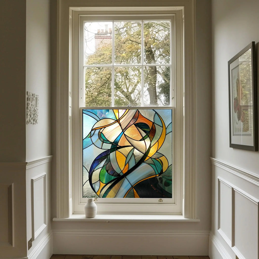 Aversa Stained Glass Privacy Window Film Creative Windows