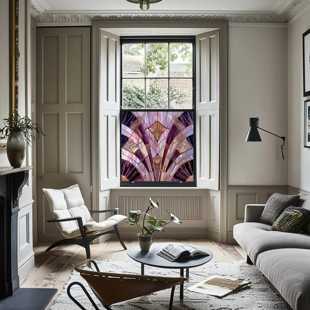 Velletri Stained Glass Privacy Window Film Creative Windows