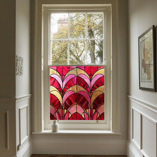 Nuoro Stained Glass Privacy Window Film Creative Windows