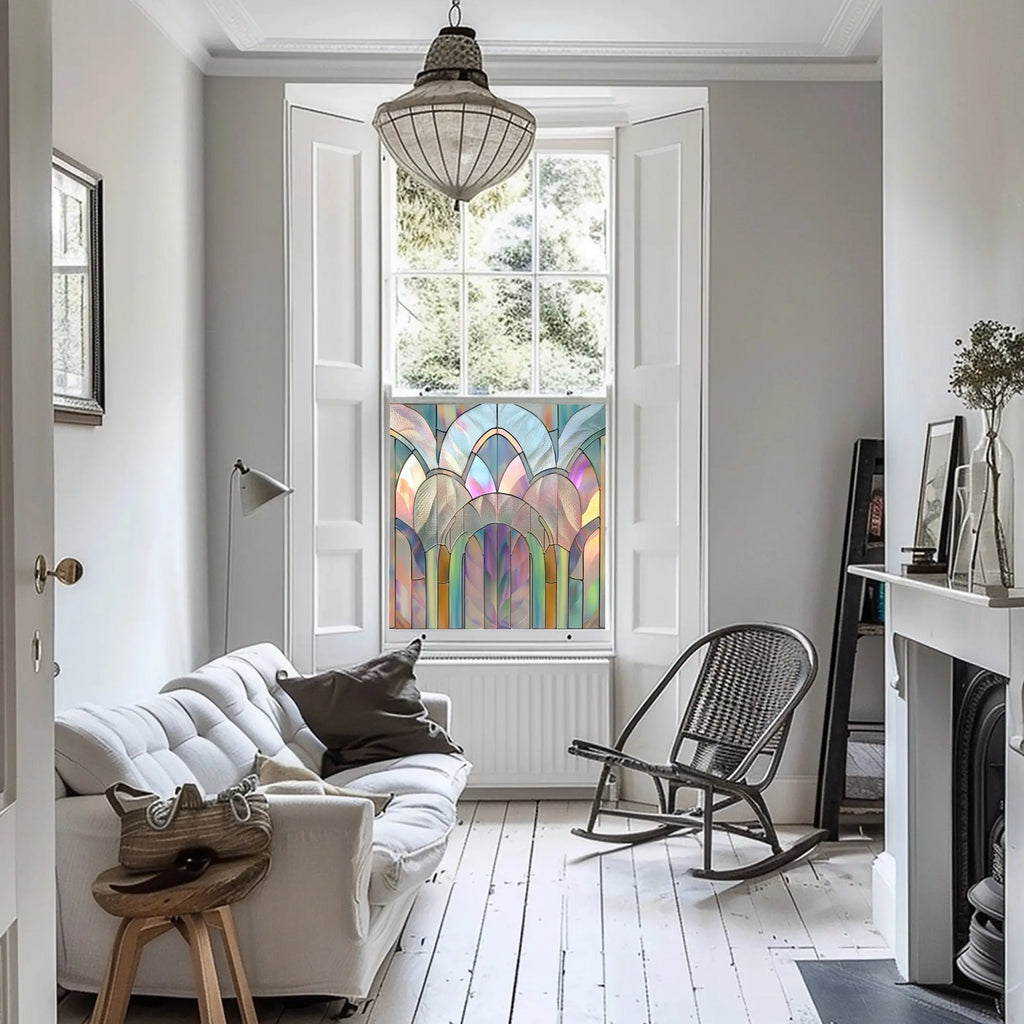 Buttrio Stained Glass Privacy Window Film Creative Windows