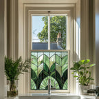 Riolunato Privacy Stained Glass Window Film Creative Windows