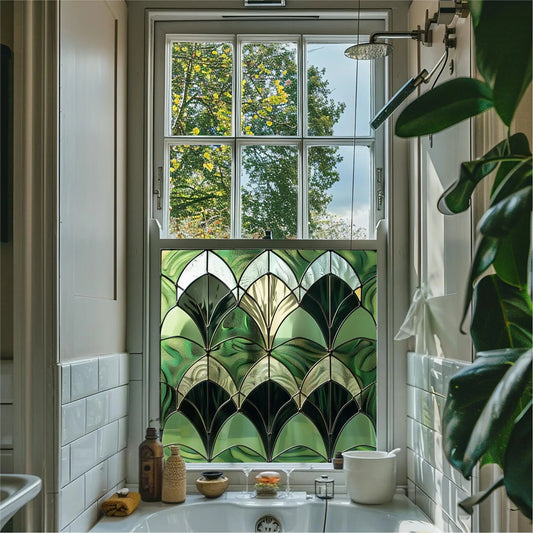 Aquara Stained Glass Privacy Window Film Creative Windows
