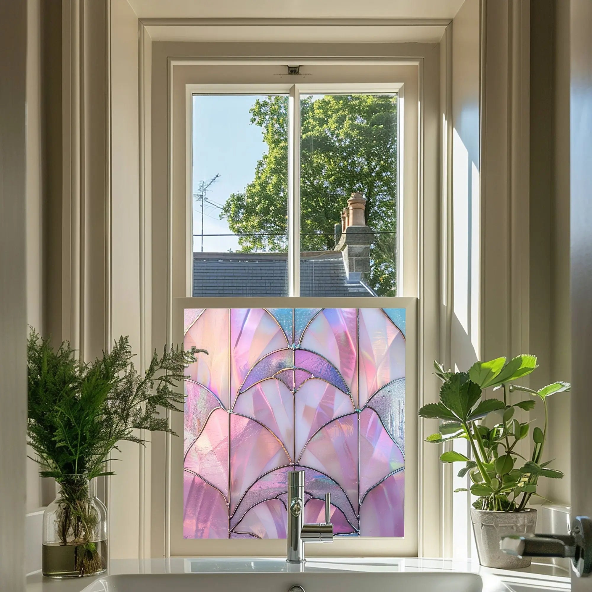 Netro Stained Glass Privacy Window Film Creative Windows