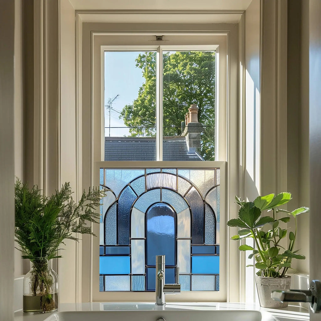 Rabbi Stained Glass Privacy Window Film Creative Windows