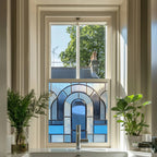 Rabbi Stained Glass Privacy Window Film Creative Windows