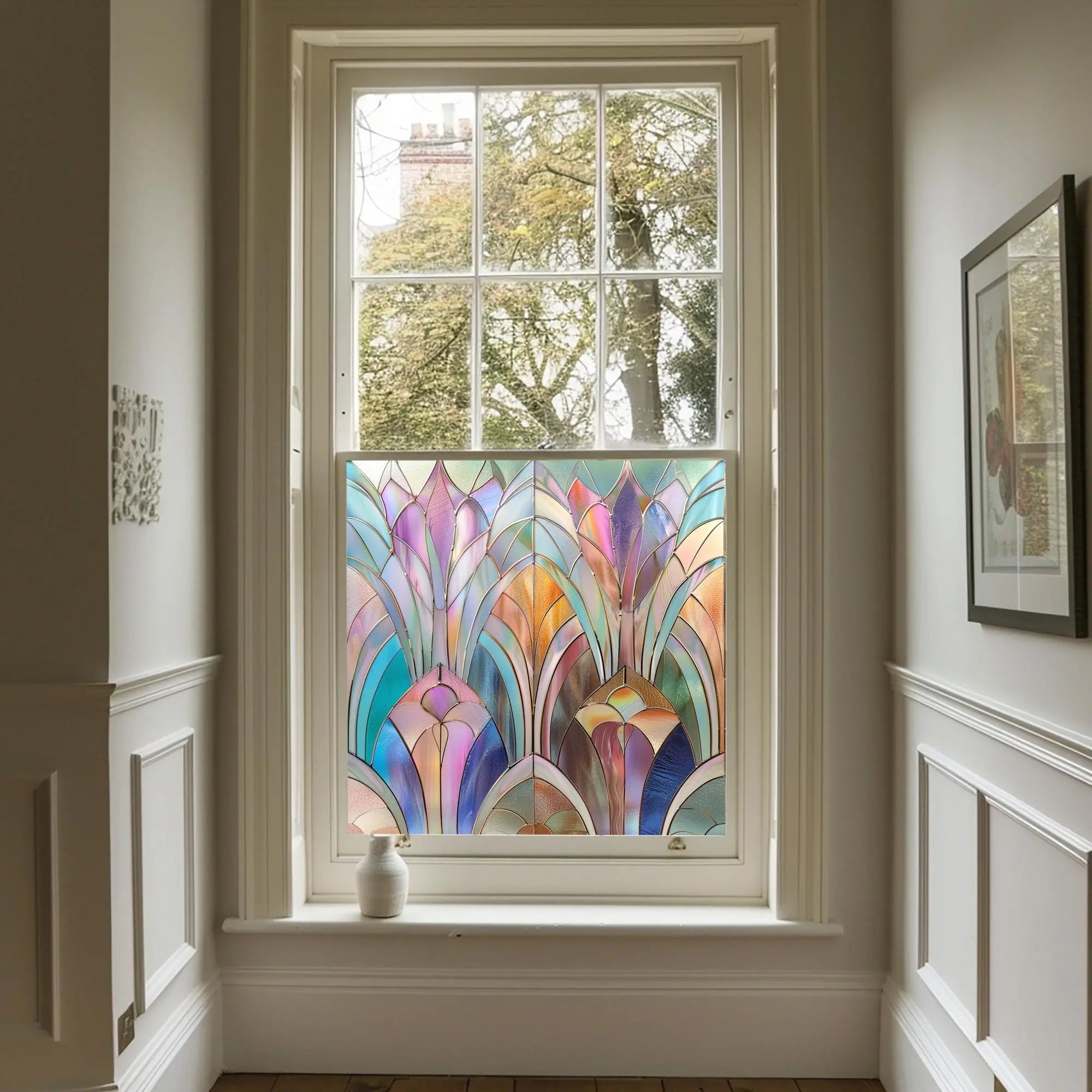 Ledro Privacy Stained Glass Window Film Creative Windows