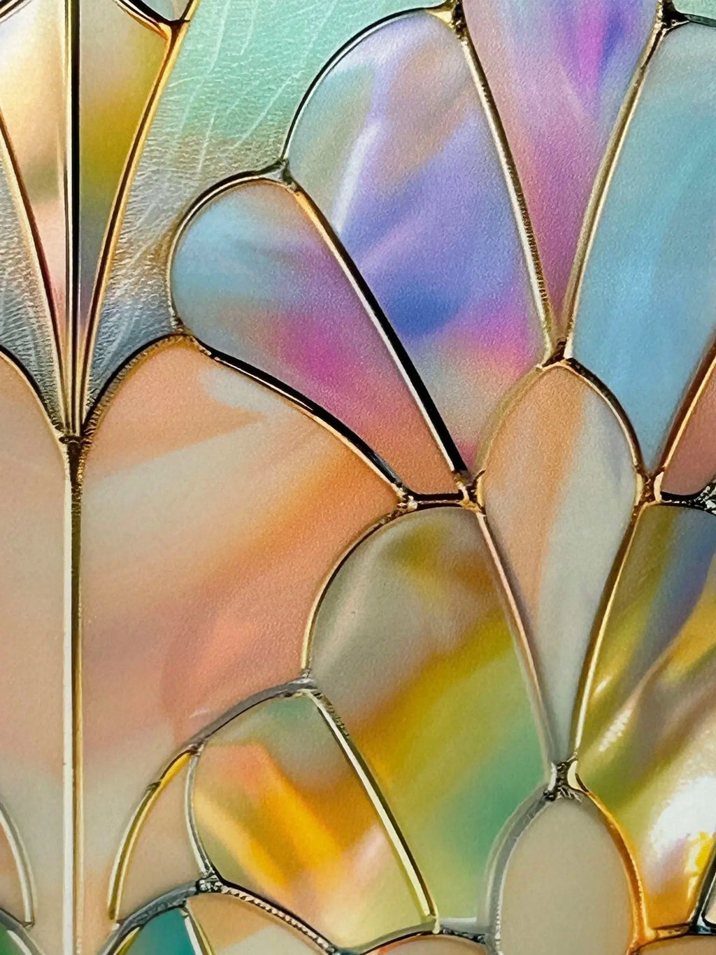 Guazzora Stained Glass Privacy Window Film Creative Windows