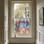 Lenta Stained Glass Privacy Window Film Creative Windows