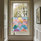 Laglio Privacy Stained Glass Window Film Creative Windows
