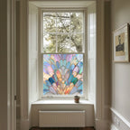 Turri Art Deco Stained Glass Privacy Window Film Creative Windows